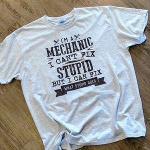 I'm a Mechanic T-Shirt, Ash Grey, M, L, XL, 2X NWT